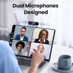 UGREEN كاميرا ويب USB عالية الدقة 1080P مع ميكروفون 2M كابل