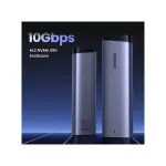 UGREEN M.2 NVMe/M.2 SATA SSD حاوية(10Gbps)