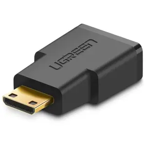 UGREEN Mini HDMI ذكر إلى HDMI أنثى محول (أسود)