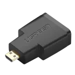 UGREEN Micro HDMI ذكر إلى HDMI أنثى محول (أسود)