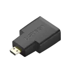 UGREEN Micro HDMI ذكر إلى HDMI أنثى محول (أسود)