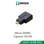UGREEN Micro HDMI Male to HDMI Female Adapter (Black)