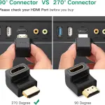 UGREEN HDMI Male to Female Adapter Up