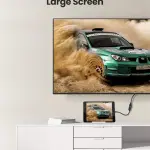 UGREEN Micro HDMI ذكر إلى HDMI أنثى محول كابل 22cm(أسود)