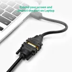 UGREEN HDMI ذكر إلى DVI أنثى محول كابل 22cm (أسود)