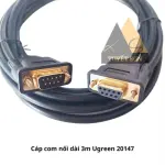 UGREEN DB9 RS-232 Male To Female Adapter Cable 3M