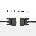 UGREEN DB9 RS232 Adapter Female to Female Cable 1.5m (Black)
