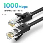 UGREEN Cat 6 U/UTP كابل شبكة 1m (أسود)