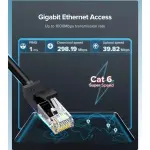 UGREEN Cat 6 U/UTP كابل شبكة 20m (أسود)