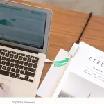 UGREEN USB 3.0 Gigabit محول إيثرنت (أبيض)