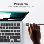 UGREEN USB 3.0 موزع مع Gigabit محول إيثرنت
