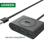 UGREEN USB 3.0 موزع 0.5m (أسود)