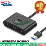 UGREEN USB 3.0 موزع 0.5m (أسود)