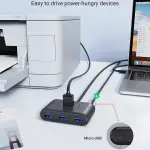UGREEN USB 3.0 موزع 1m (أسود)