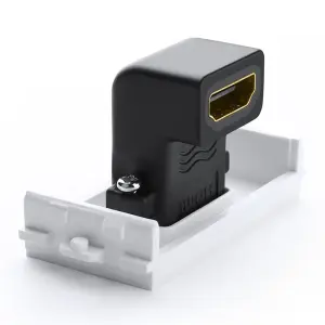 UGREEN HDMI Socket Panel (أبيض)