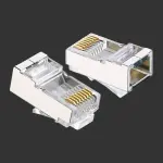 UGREEN Cat 6 رأس كريستال محمي 10 عبوة
