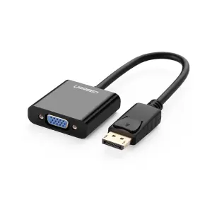 عرض UGREEN DP Male to VGA Female Converter (Black)