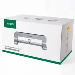 UGREEN حامل لابتوب عمودي من الألمنيوم الحجم L150*W79*H51MM حتى 15.6" (فضي)