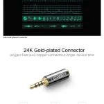 UGREEN 3.5mm ذكر إلى 2.5mm أنثى محول