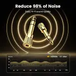 UGREEN 6.5mm ذكر إلى 3.5mm أنثى محول