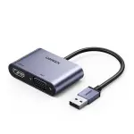UGREEN USB 3.0 إلى HDMI+VGA محول