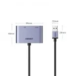 UGREEN USB 3.0 إلى HDMI+VGA محول