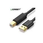 UGREEN USB 2.0 AM إلى BM كابل طابعة 2m (أسود)