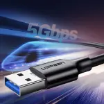 UGREEN USB-C ذكر إلى USB 3.0 A 3A كابل بيانات 1.5M