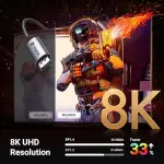 UGREEN USB-C To DP Cable(8K) 1M