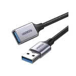 UGREEN USB 3.0 كابل تمديد غلاف ألمنيوم 5m (أسود)