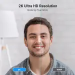 UGREEN كاميرا ويب USB بدقة Full HD