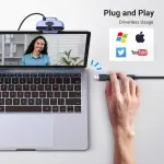 UGREEN كاميرا ويب USB بدقة Full HD