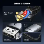 UGREEN DP Male To HDMI Male 4K Cable 3m