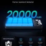 UGREEN 20000mAh Two-way Fast Charging Power Bank 20W