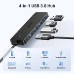 UGREEN USB 3.0 A 4 منافذ موزع