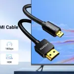 UGREEN من Micro HDMI إلى كابل HDMI 1.5m (أسود)