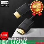 UGREEN كابل HDMI 0.5m 4K@60Hz HDMI 2.0 (أسود)