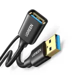 UGREEN USB 3.0 تمديد ذكر كابل 3m (أسود)