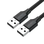 UGREEN USB 2.0 A ذكر إلى A ذكر كابل 3m (أسود)