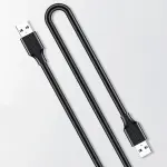 UGREEN USB 2.0 A ذكر إلى A ذكر كابل 3m (أسود)