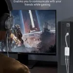 UGREEN USB 2.0 External Sound محول (أبيض)