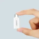 UGREEN USB-C إلى USB 3.0 A أنثى محول (أبيض)