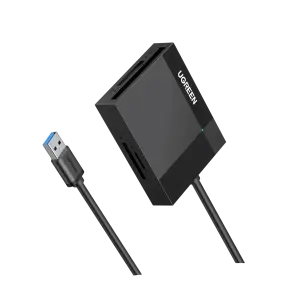 عرض UGREEN USB 3.0 All-دخل-One قارئ بطاقات 50cm