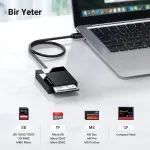 UGREEN USB 3.0 All-دخل-One قارئ بطاقات 50cm