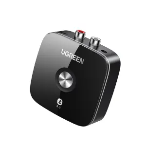 UGREEN لاسلكي Bluetooth Audio مستقبل 5.0 مع 3.5mm و 2RCA محول مع SRRC
