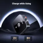 UGREEN لاسلكي Bluetooth Audio مستقبل 5.0 مع 3.5mm و 2RCA محول مع SRRC