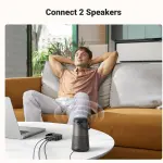 UGREEN لاسلكي Bluetooth Audio مستقبل 5.0 مع 3.5mm و 2RCA محول مع SRRC