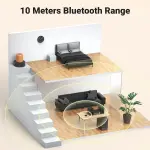 UGREEN لاسلكي Bluetooth Audio مستقبل 5.0 مع 3.5mm و 2RCA محول مع SRRC