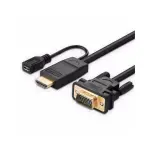 UGREEN HDMI إلى VGA محول كابل 1.5m (أسود)