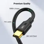 UGREEN USB 2.0 A ذكر إلى Mini USB 5Pin ذكر كابل 2M
